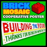Cooperative Brick Mosaic - School Board Appreciation Banner