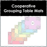 Cooperative Grouping Table Mats 11x17"