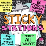 Cooperative Learning Activities Using Sticky Notes