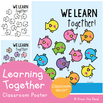 Preview of Cooperative Learning Classroom Decor Poster