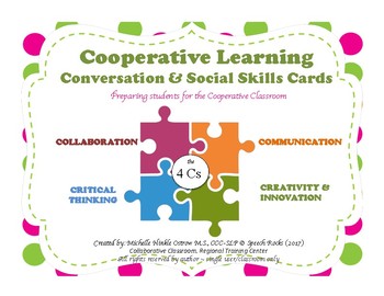 Preview of 21st Century Skills - Cooperative Learning Critical Thinking Cards