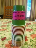 Cooperative Learning Cup Labels (Management Technique)