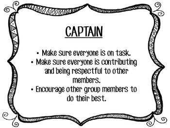 Preview of Cooperative Learning Job Cards