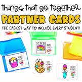 Things That Go Together Partner Pairing Cards | Classroom 