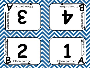 Preview of Cooperative learning Table mats