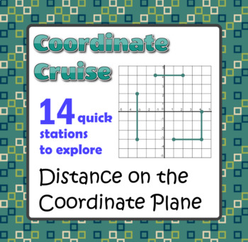 Preview of Coordinate Cruise - Distance on the Coordinate Plane