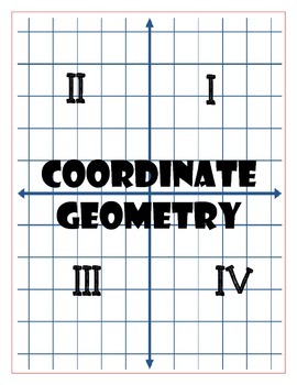 Preview of Coordinate Geometry