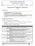 Coordinate Geometry: Midpoint and distance formula