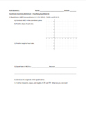 Coordinate Geometry WS - Classifying Quadrilaterals