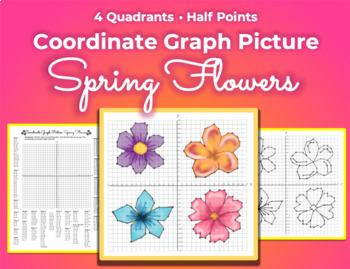 Preview of Coordinate Graph Picture: Flowers