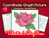 Coordinate Graph Picture - VALENTINE'S DAY ROSE