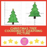 Christmas Tree Coordinate Graphing (Coordinate Plane) Picture