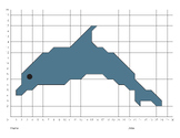 Coordinate Graphing Dolphin Mystery Picture Math End of Ye