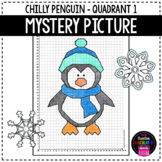 Coordinate Graphing Mystery Picture - Quadrant 1 - Chilly 