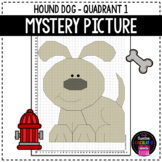 Coordinate Graphing Mystery Picture - Quadrant 1 - Hound Dog