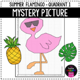 Coordinate Graphing Mystery Picture - Quadrant 1 - Summer 