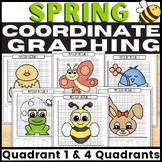 Coordinate Graphing Spring Mystery Pictures  Seasonal Fun 