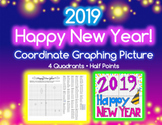 Coordinate Graphing Picture - 2019 NEW YEAR, HAPPY NEW YEAR