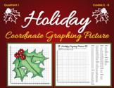 Coordinate Graphing Picture - HOLIDAY, WINTER