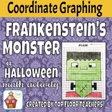 Coordinate Graphing Picture - Halloween Theme - Frankenstein Monster