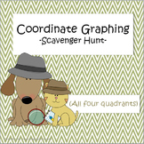 Coordinate Graphing - Scavenger Hunt