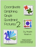 Coordinate Graphing Single Quadrant Pictures Part 2