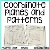 Coordinate Graphing - Coordinate Planes and Numerical Patt