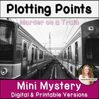 Preview of Coordinate Grid Activity | Plotting Points in 4 Quadrants Murder Mystery