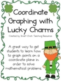 Coordinate Grid Graphing with Lucky Charms Cereal ~ St. Pa