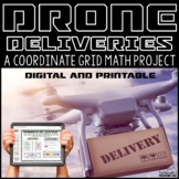 Coordinate Graphing Math Project | Real-World Drone Activities
