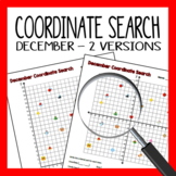 Coordinate Grid Search - December Ordered Pairs 1st Quadra