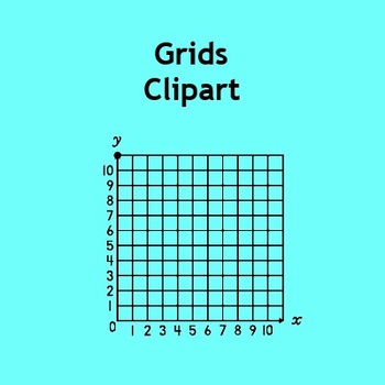 Preview of Coordinate Grids Clip Art