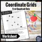 Coordinate Grids You Draw It! Worksheet  5.G.1