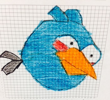 coordinate plane worksheets angry birds