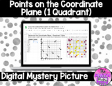 Coordinate Plane 1 Quadrant Digital Mystery Picture for Go