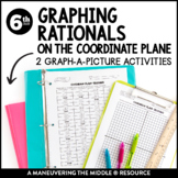 Coordinate Plane Graphing Mystery Pictures Activity for 6t