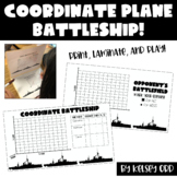 Coordinate Plane Battleship Game | First Quadrant | TEKS 5.8B