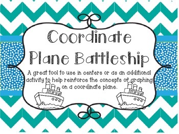 Preview of Coordinate Plane Battleship - Using Ordered Pairs