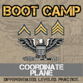 Coordinate Plane Boot Camp - Printable & Digital Practice 