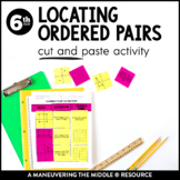 Locating Ordered Pairs on the Coordinate Plane Activity fo
