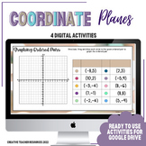 Coordinate Plane Digital Activities