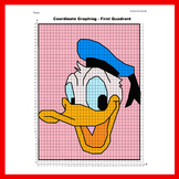 Coordinate Plane -Donald Duck