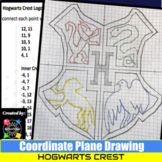 Coordinate Plane Drawing - HOGWARTS CREST