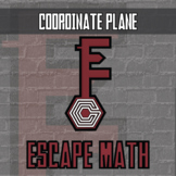 Coordinate Plane Escape Room Activity - Printable & Digital Game