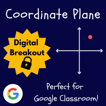 Preview of Coordinate Plane Escape Room | Graphing Digital Breakout