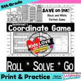 Coordinate Planes Game : 5th Grade Center : Math Review Ro