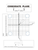 Coordinate Plane Graphic Organizer