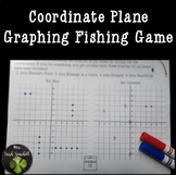 Coordinate Plane Graphing Fishing Game