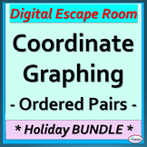 Coordinate Plane Grid Graphing Ordered Pairs Digital Escap