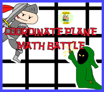 Preview of Coordinate Plane Math Battle